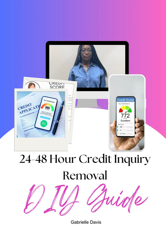 24-48 Hour Credit Inquiry Removal-DIY Guide [MRR]